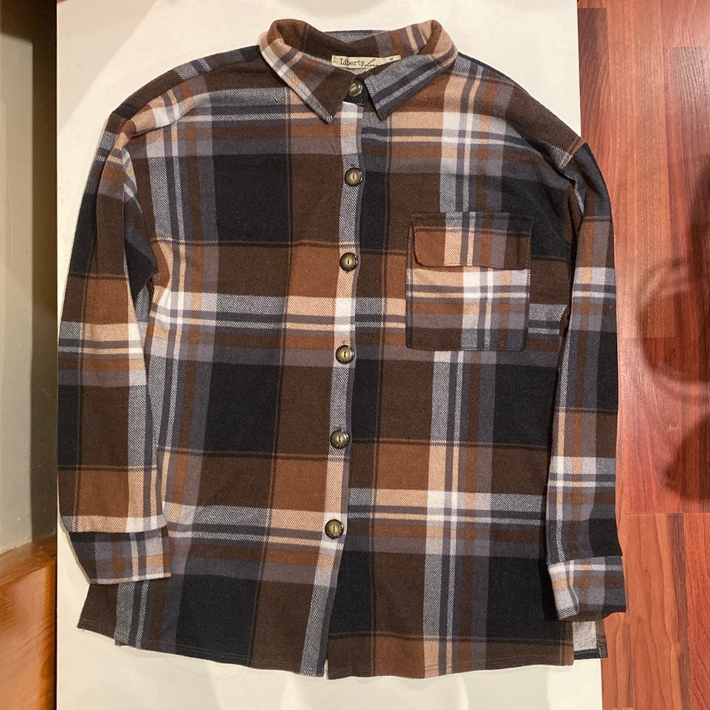Brown Flannel — Used Condition